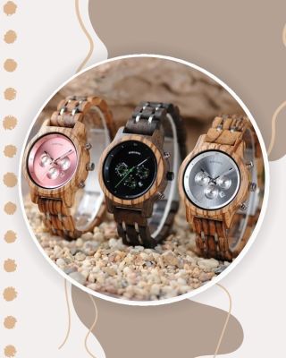 🌟 Luxusní dřevěné hodinky QUARTZ ZEBRA pro ženy – precizní Quartz mechanismus, ekologicky zpracované dřevo, nerezová ocel...